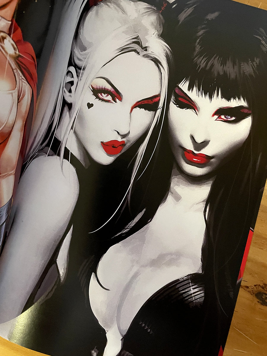 Comic - Sozomaika Artbook Black Cat Catwoman Bayonetta