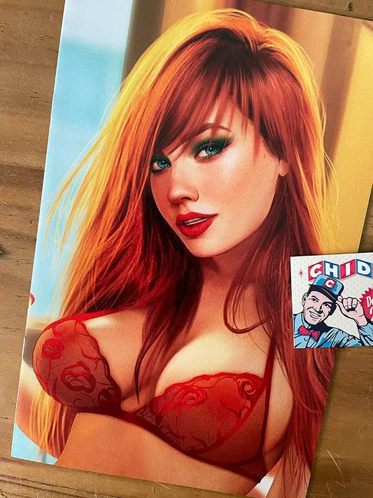 Comic - Power Hour #2 Sexy Augusto Lingerie Mary Jane Cover
