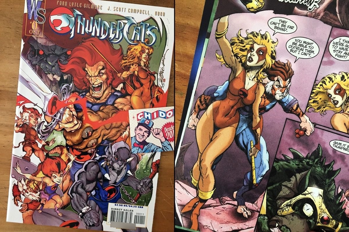 Comic - Thundercats #0 Scott Campbell 2002