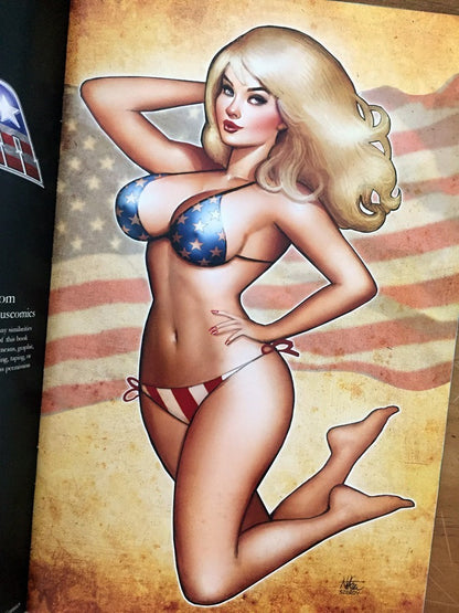 Comic - Patriotika Year Two Sexy Swimsuit Ale Borgobello