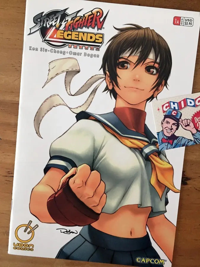 Comic Set - Street Fighter Legends Cammy Chun Li Sakura