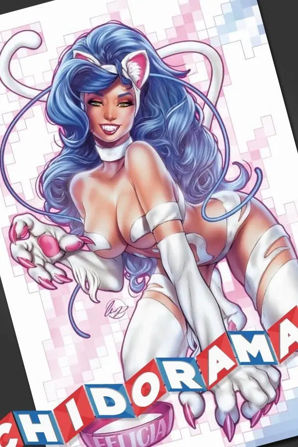 Comic - Darkstalkers Morrigan #1 Elias Chatzoudis Felicia