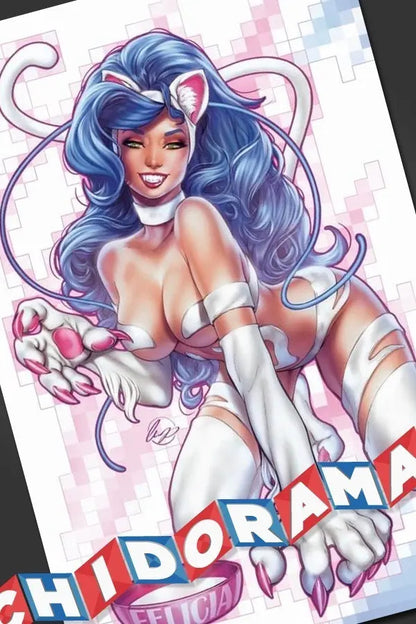 Comic - Darkstalkers Morrigan #1 Elias Chatzoudis Felicia