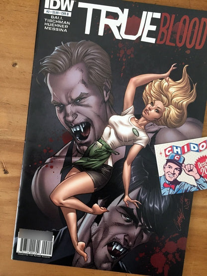 Comic Set - True Blood #1 Al #5 Scott Campbell Variants