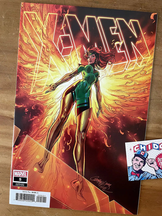 Comic - X-men #5 Scott Campbell Jean Grey Variant