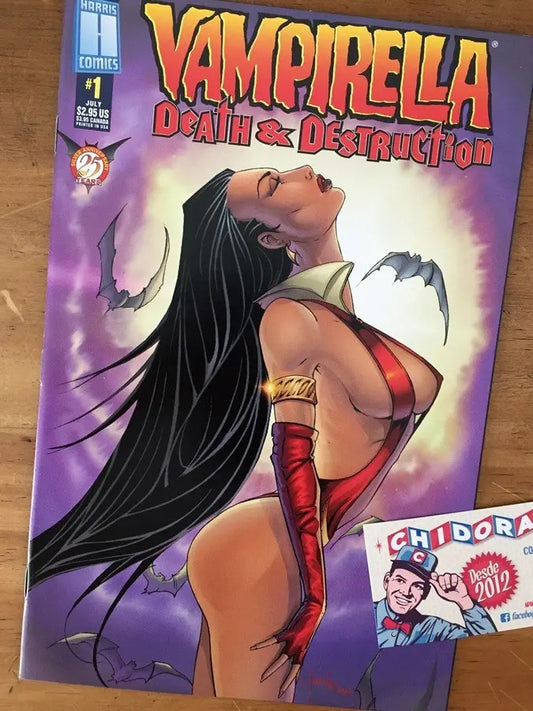 Comic - Vampirella Death & Destruction #1 25th Anniversary