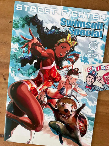Comic - Street Fighter Swimsuit 2023 Chun Li Panzer Sexy