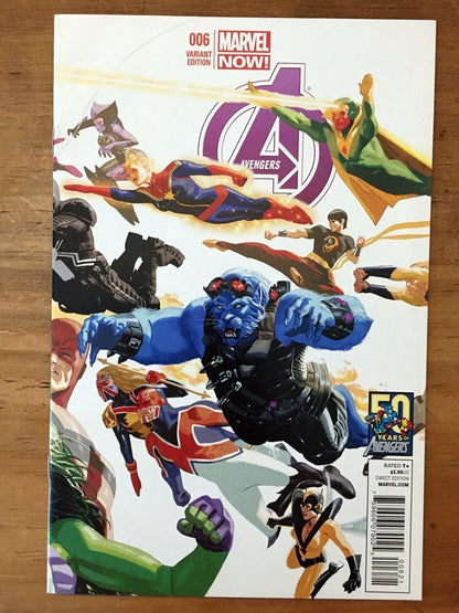 Comic Set - Avengers 50th Anniversary Acuna Spider-man Hulk