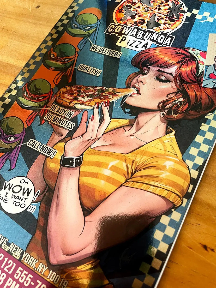Comic - Teenage Mutant Ninja Turtles #6 Poulat April Foil