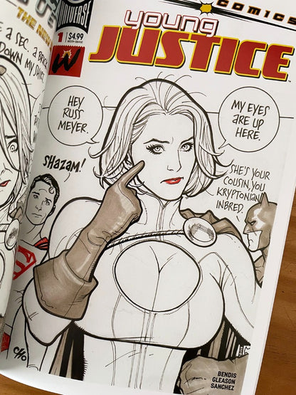 Sketchbook - Even More Outrage Frank Cho Firmado Sdcc Sexy