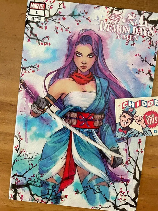 Comic - Demon Days #1 Sabine Rich Psylocke