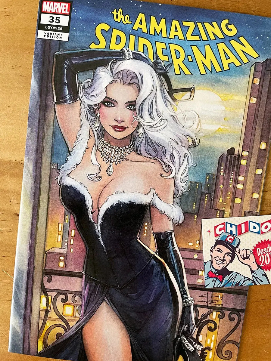 Comic - Amazing Spider-man #35 Sabine Rich Black Cat Sexy
