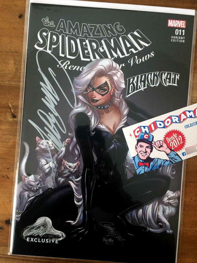 Comic Set - Spider-man Renew Your Vows #11 Campbell Firmado