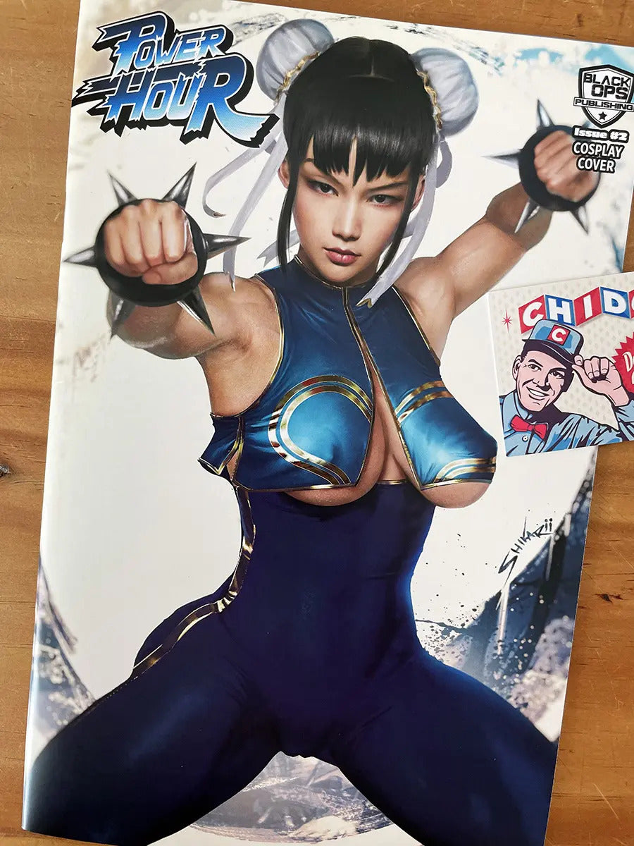 Comic - Power Hour #2 Shikarii Chun Li Nice Variant Sexy