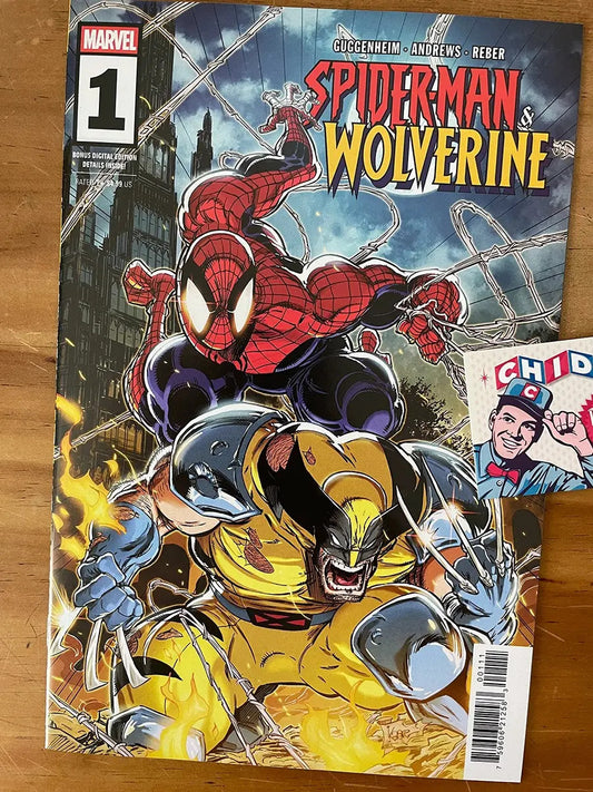 Comic - Spider-man & Wolverine #1 Kaare Andrews Variant