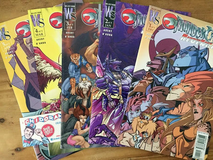 Comic Set - Thundercats Hammer Hand's Revenge Alex Sinclair