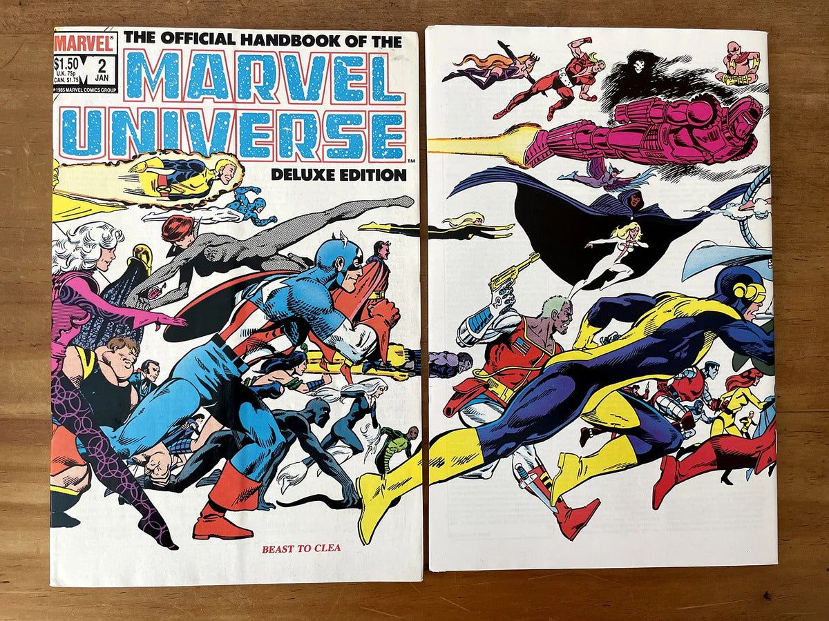 Comic Set - Marvel Universe John Byrne X-men Spider-man