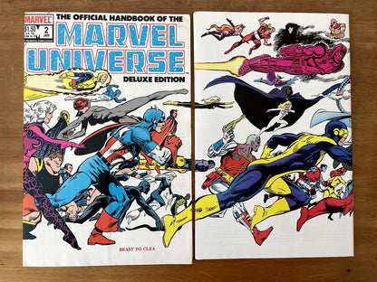 Comic Set - Marvel Universe John Byrne X-men Spider-man