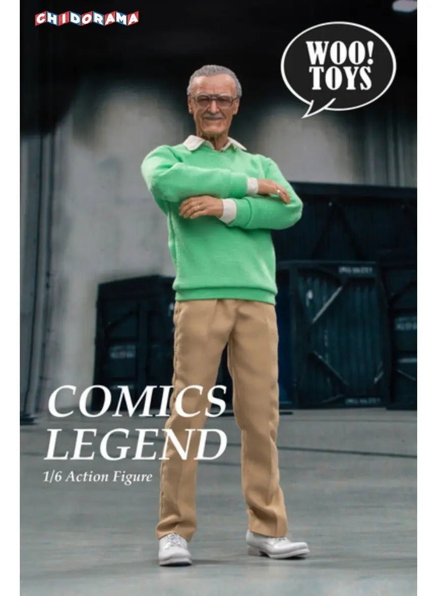 Figura - Stan Lee Comics Legend Woo Toys En Mano Nueva