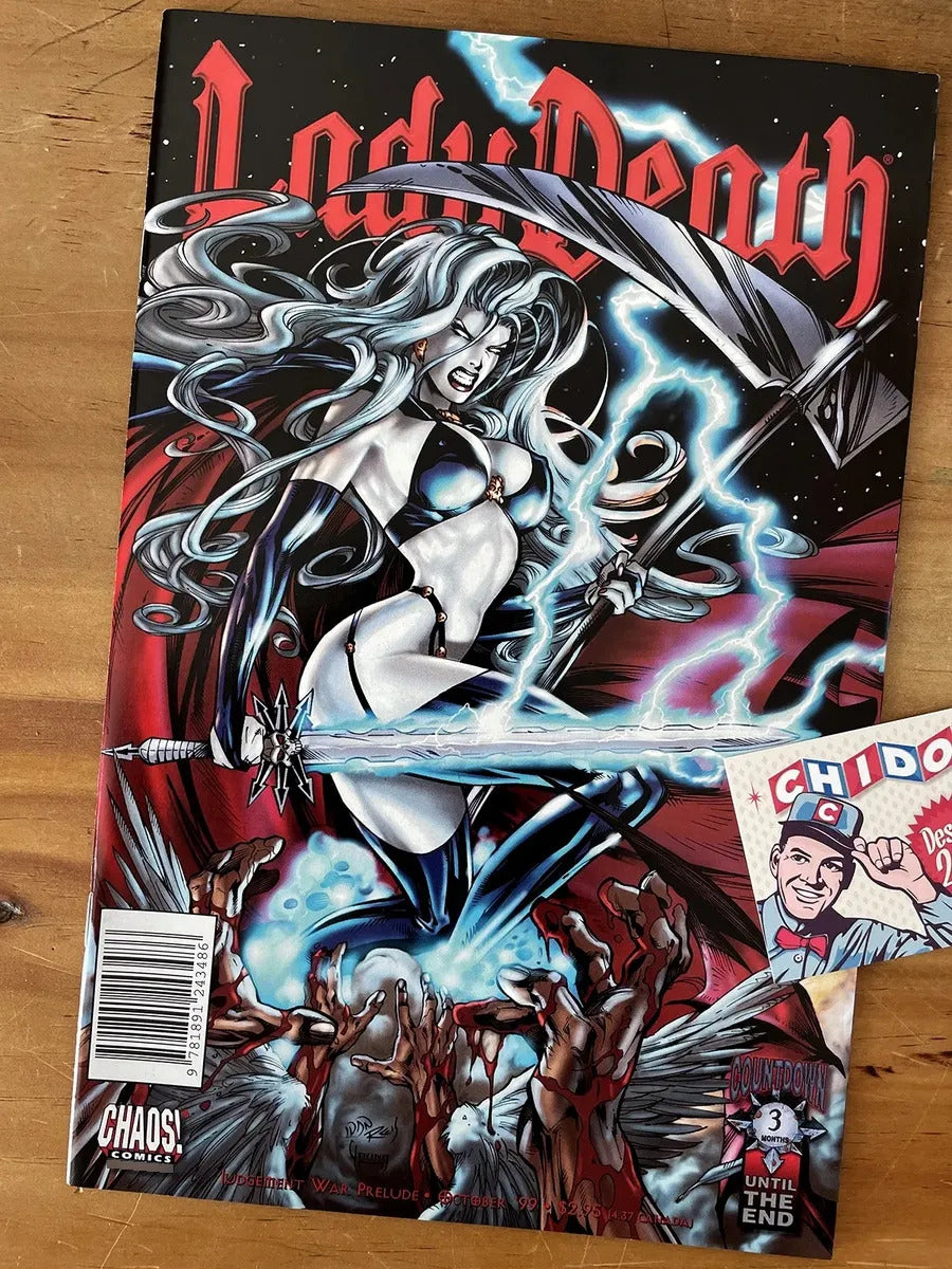 Comic - Lady Death Judgement War Prelude