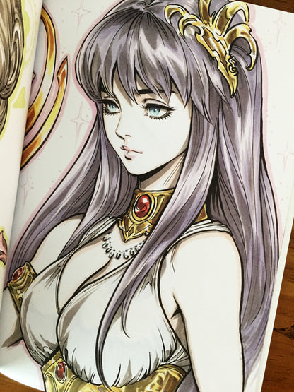 Sketchbook - Ink & Brush Arttrober 2019 Artgerm Firmado