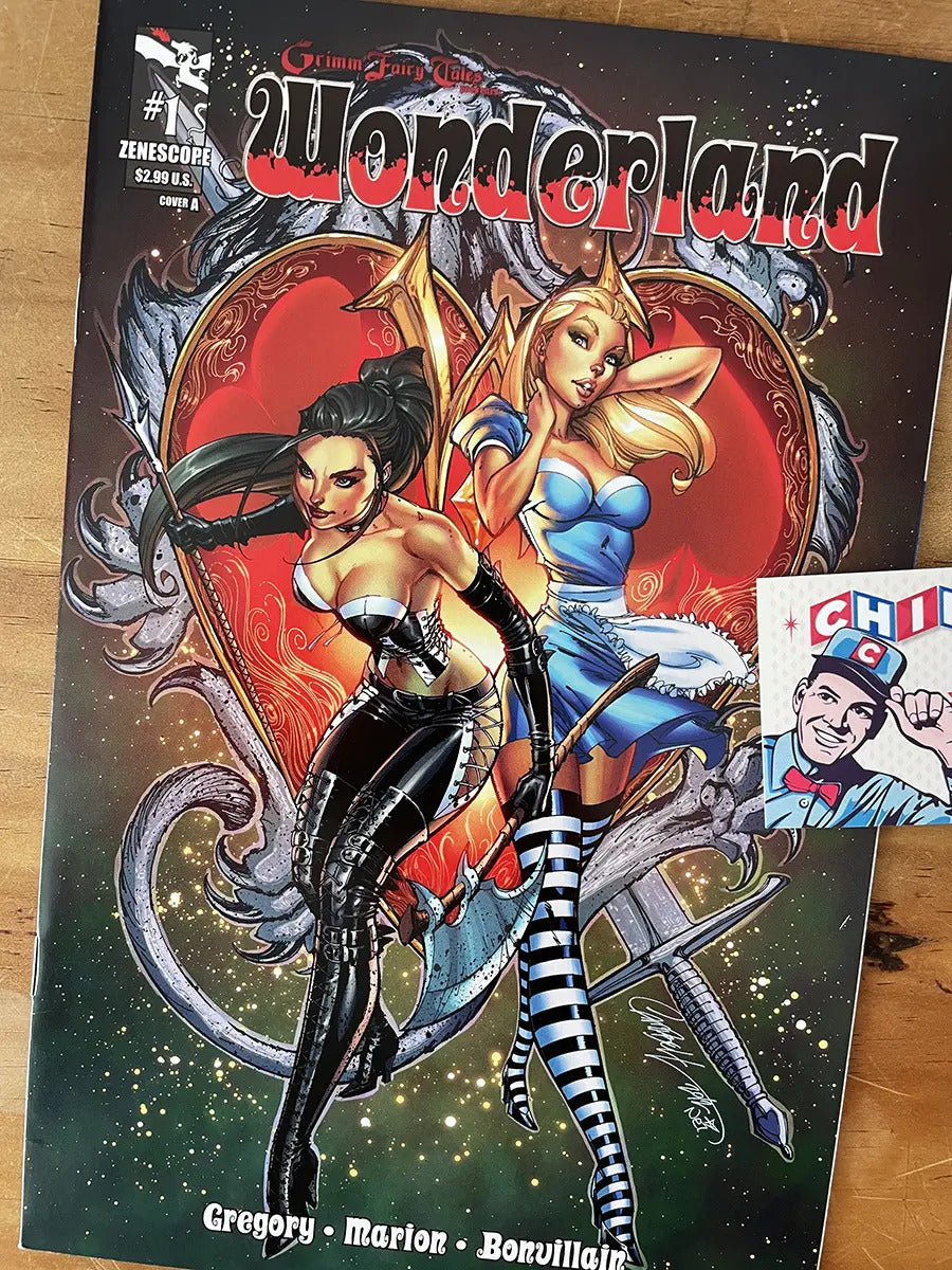 Comic - Grimm Fairy Tales Presents Wonderland Scott Campbell