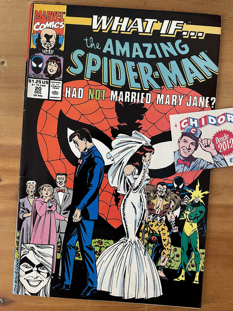 Comic - What If...? #20 Amazing Spider-man Annual #21 Mj
