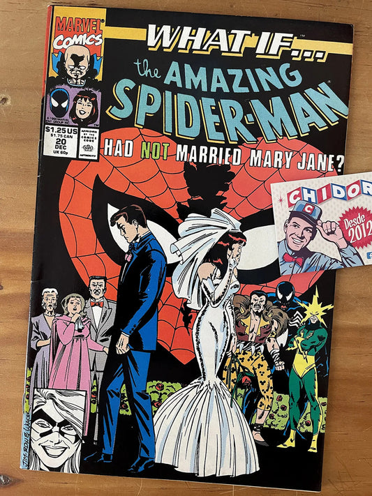 Comic - What If...? #20 Amazing Spider-man Annual #21 Mj
