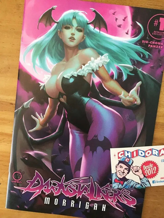 Comic - Darkstalkers Morrigan #1 Ejikure Sexy Street Fighter