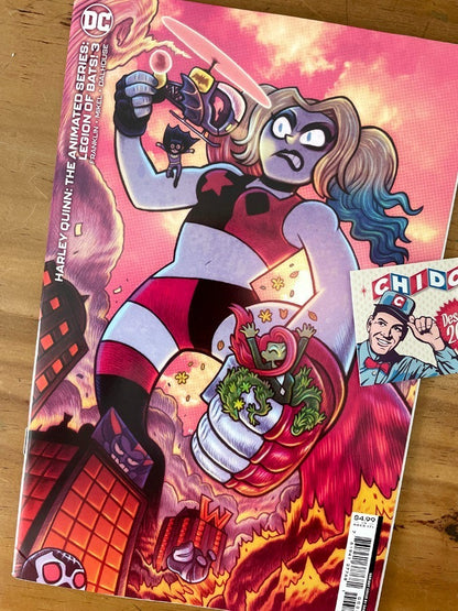 Comic - Harley Quinn Animated Series Legion Of Bats #1 - 3