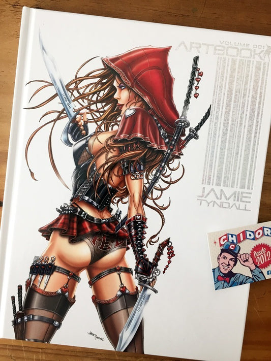 Libro - Sketchbook Volume 1 Jamie Tyndall Pasta Dura Firmado