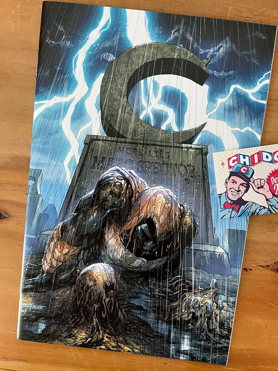 Comic - Moon Knight #30 Kirkham Virgin Spider-man Homage