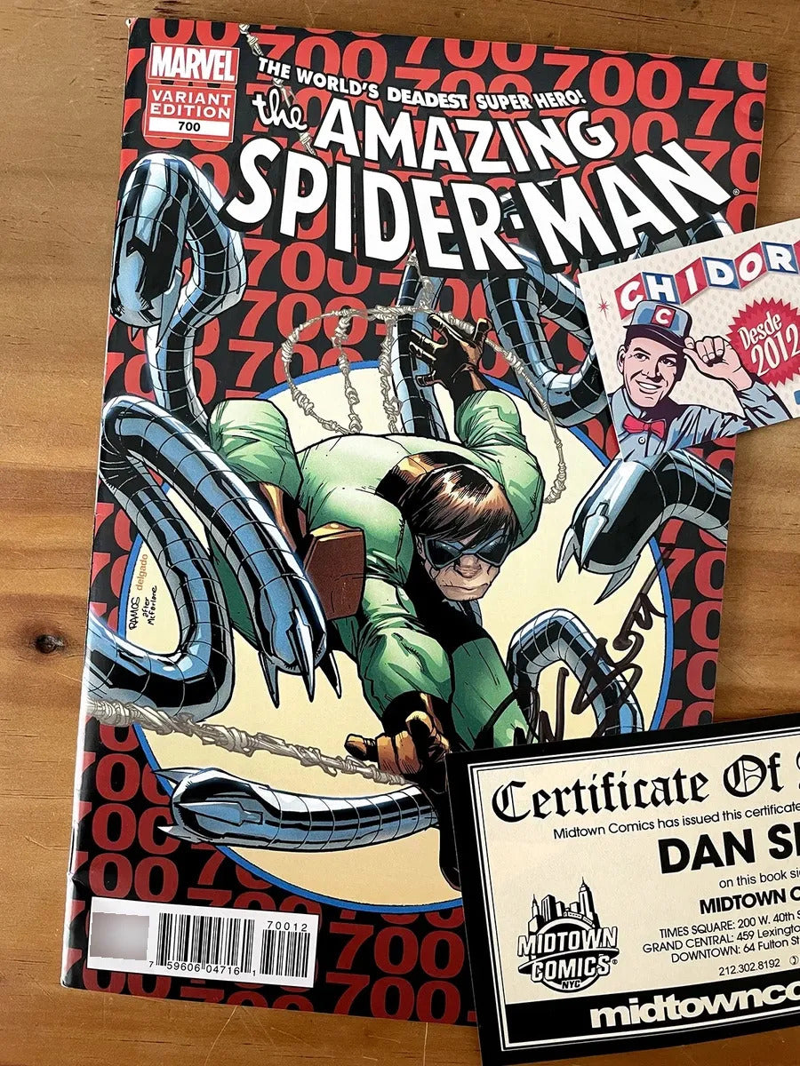 Comic - Amazing Spider-man #700 2nd Print Ramos Firma Slott