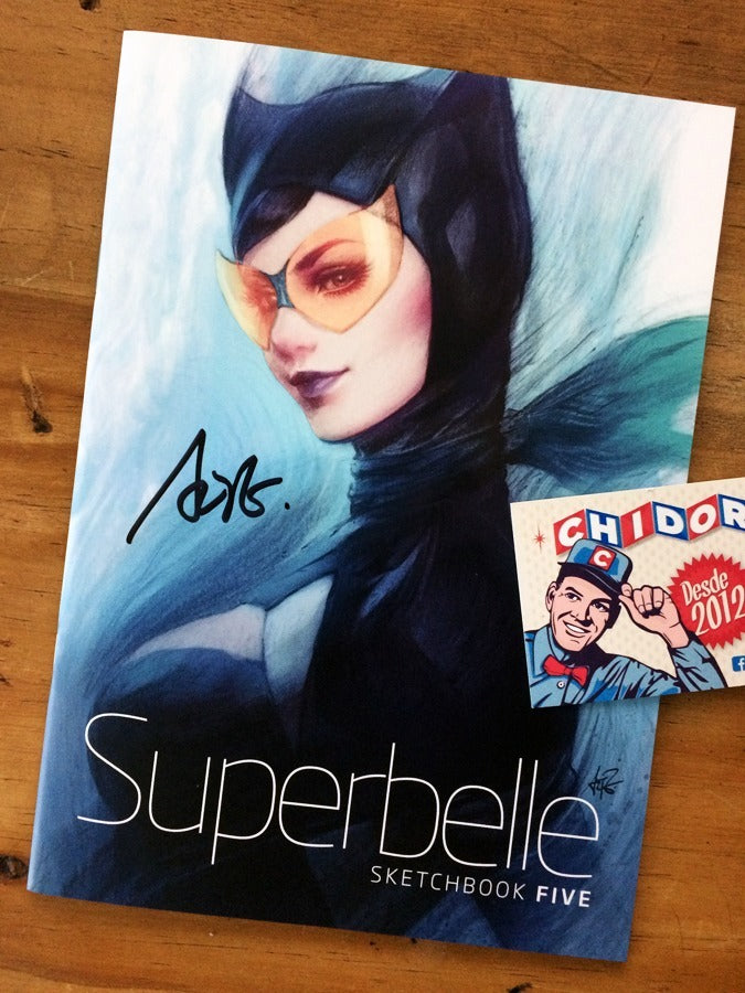 Sketchbook - Superbelle Vol. 5 Artgerm Firmado Venom