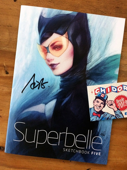 Sketchbook - Superbelle Vol. 5 Artgerm Firmado Venom