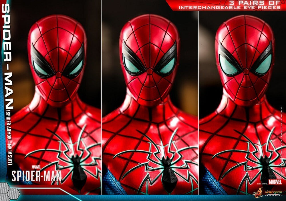 Spider-man Armor Suit Hot Toys Nuevo Mk Iv