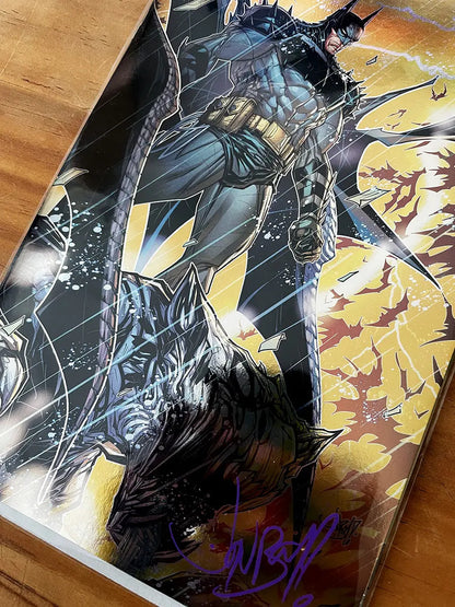 Comic - Absolute Batman #1 Jonboy Firmada Foil Scott Snyder