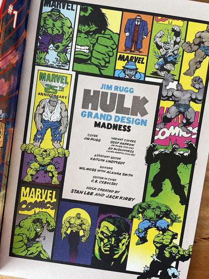 Comic - Hulk Grand Design #1 Monster Jim Rugg