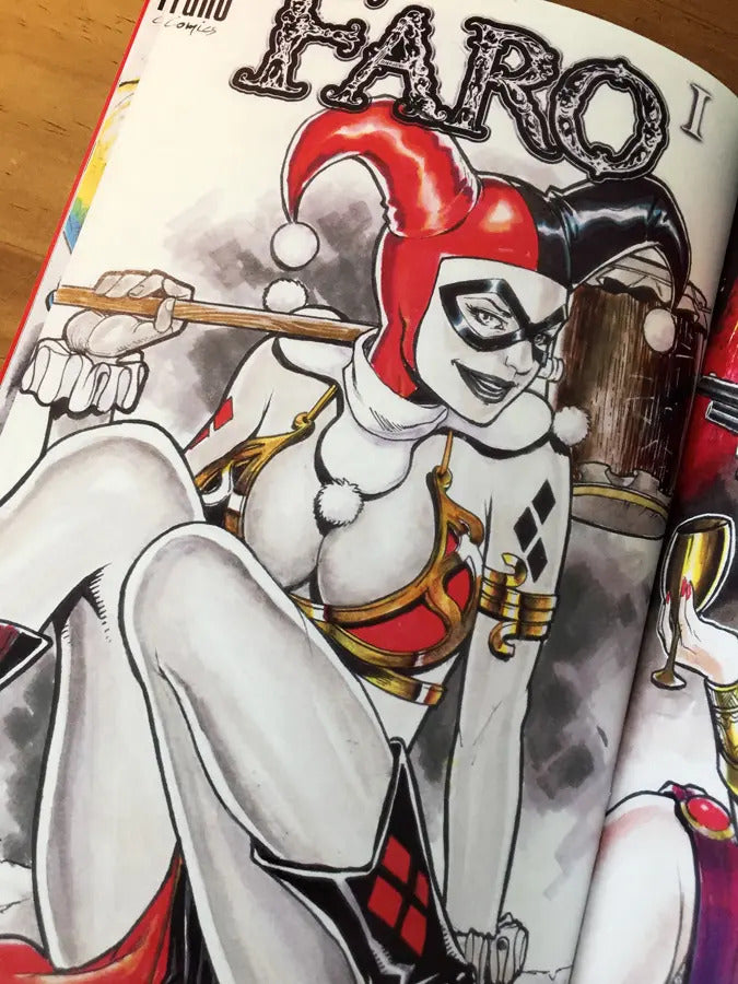 Comic - Faro's Lounge Jessica Rabbit Harley Quinn Varese