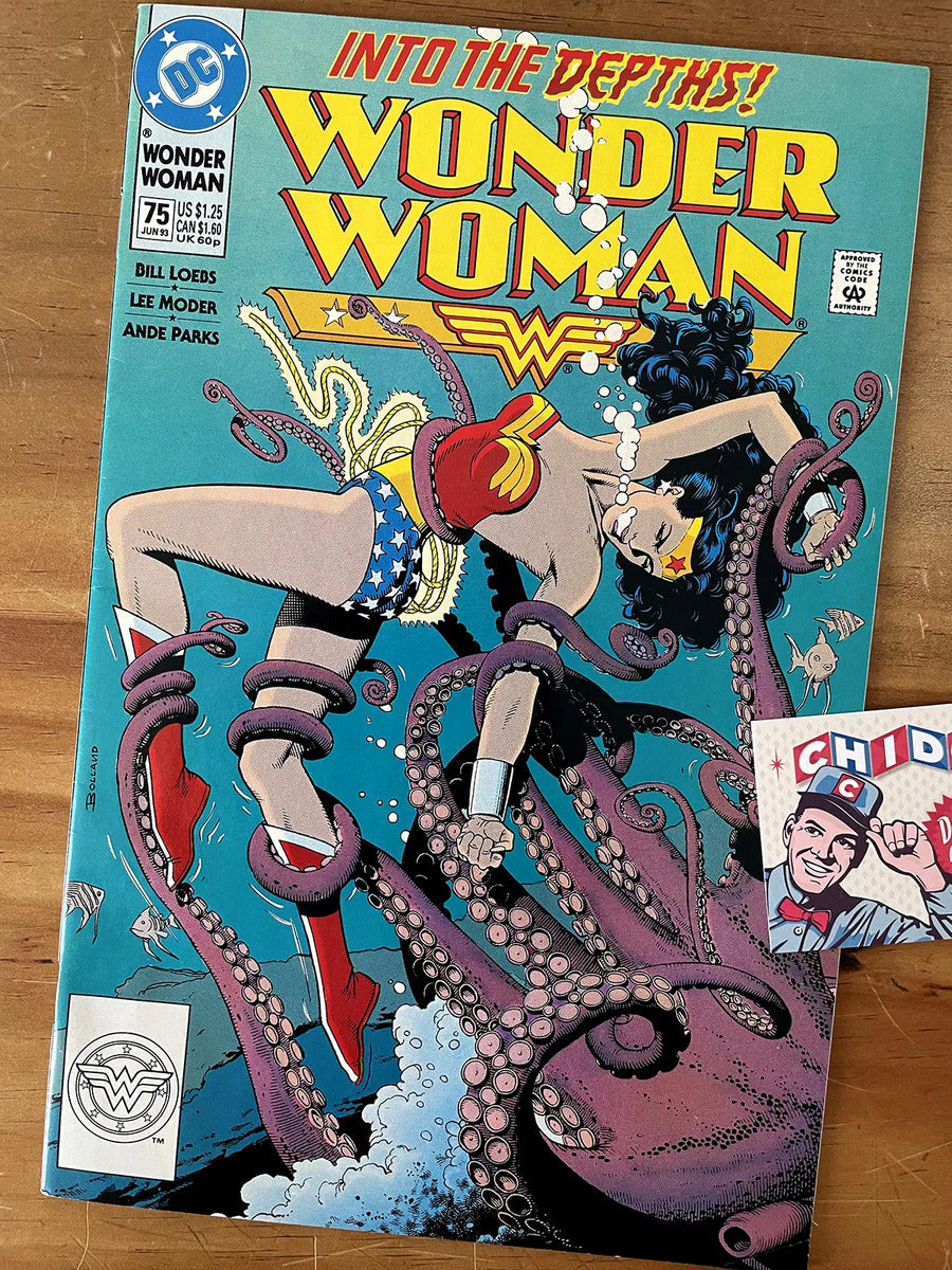Comic - Wonder Woman #75 Brian Bolland
