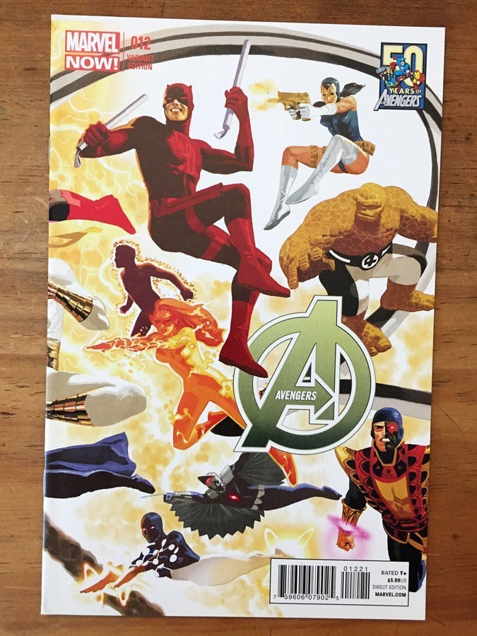 Comic Set - Avengers 50th Anniversary Acuna Spider-man Hulk