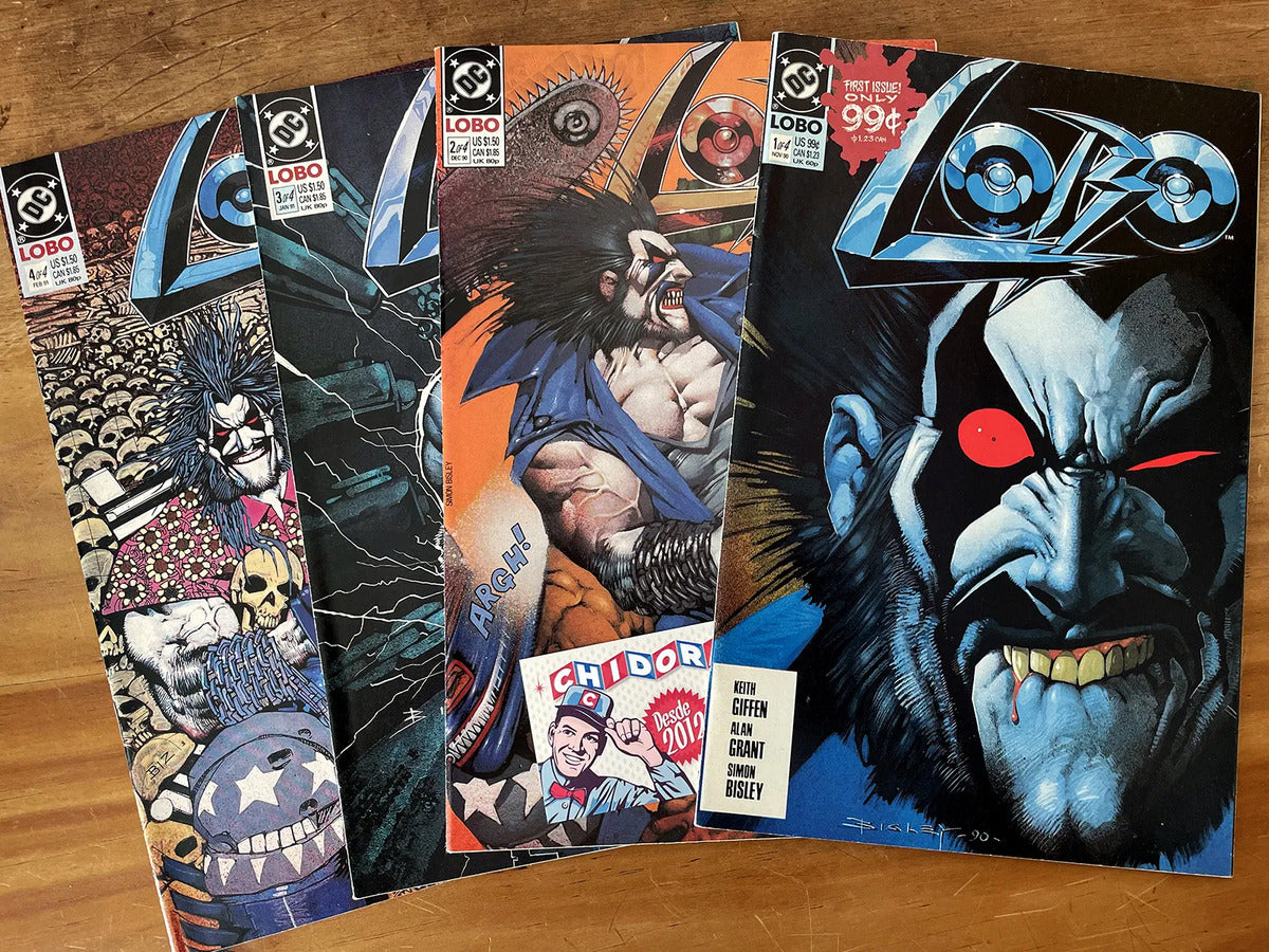 Comic - Lobo Miniseries #1 Al #4 Dc Comics