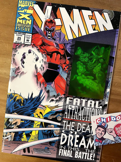 Comic - X-men #25 Fatal Attractions Wolverine Magneto Holo