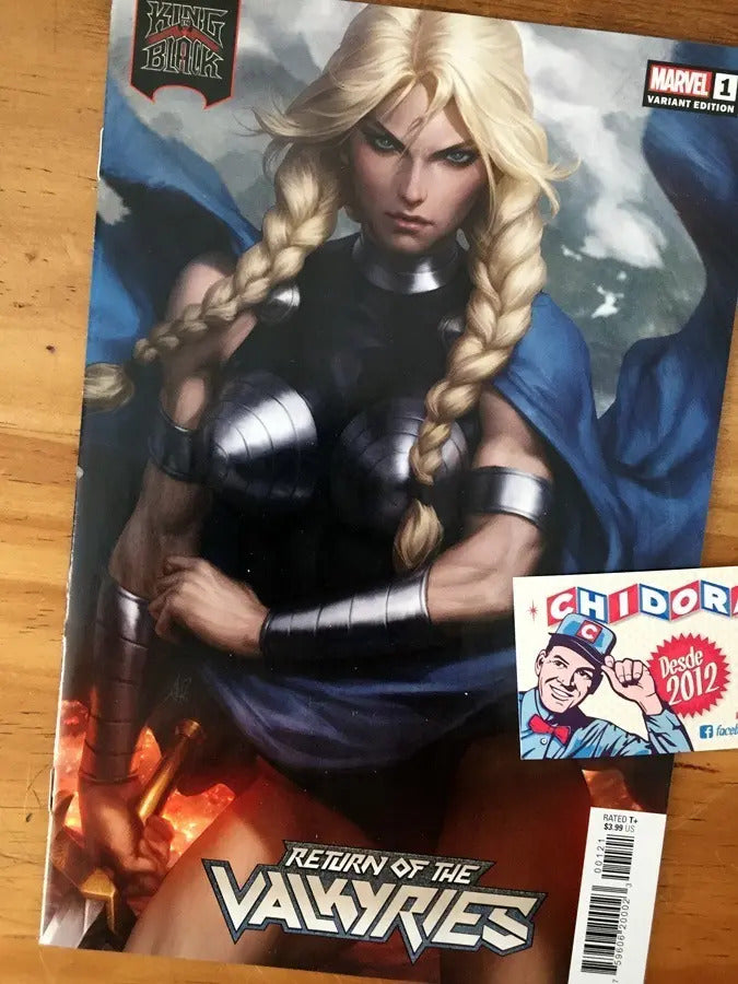 Comic - Return Of The Valkyries 1 Thor Artgerm King In Black