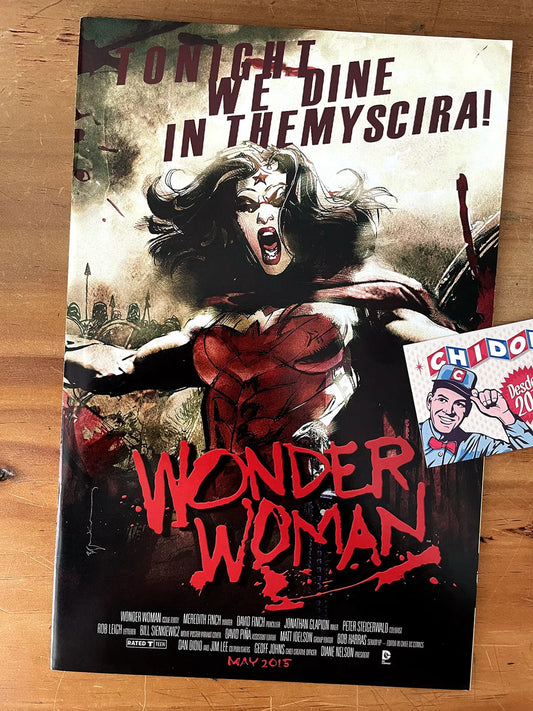Comic - Wonder Woman #40 300 Movie Poster Variant