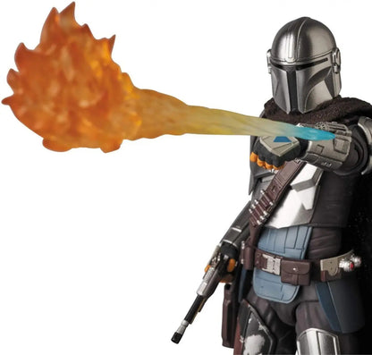 Figura - Mandalorian & Child Mafex Medicom Auténtico Grogu