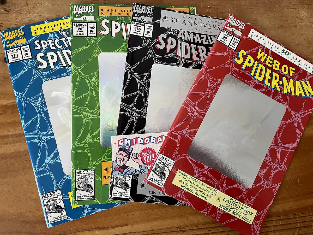 Comic Set - Spider-man 30th Anniversary Hologram Covers #365