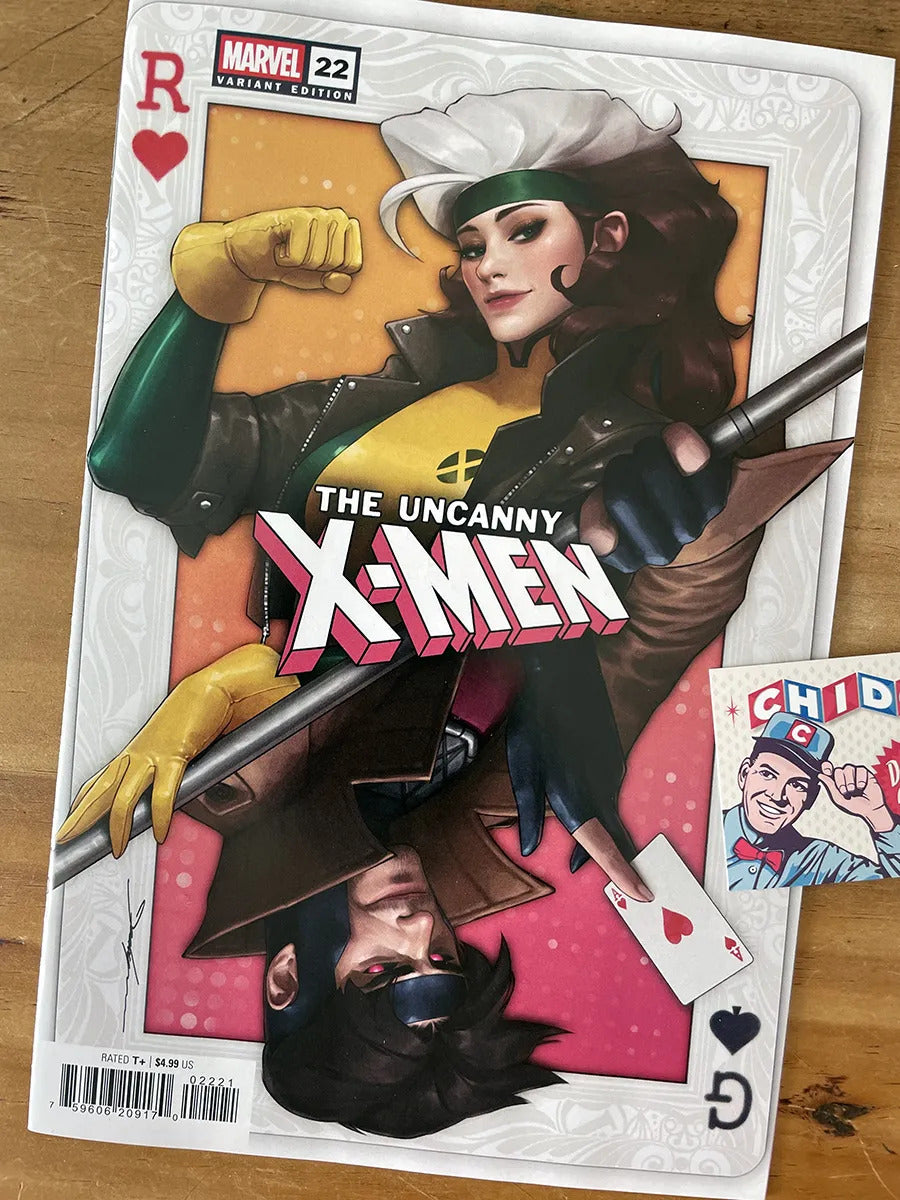Comic - Uncanny X-men #22 Jeehyung Lee Rogue Gambit Cover