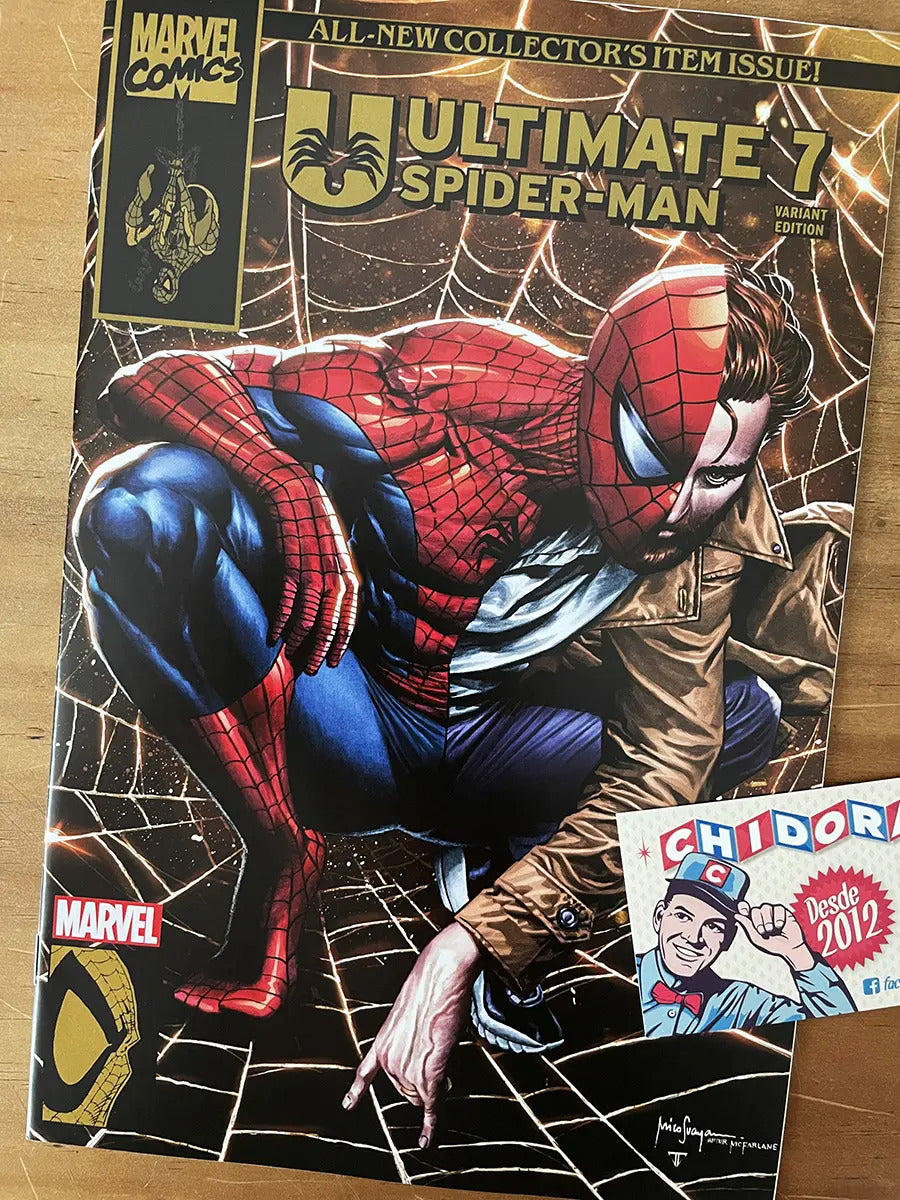 Comic - Ultimate Spider-man #7 Suayan Torment A Mcfarlane