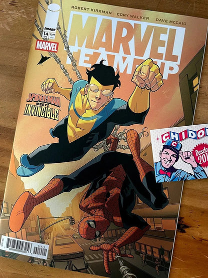 Comic - Marvel Team Up #14 Invincible Spider-man Foil